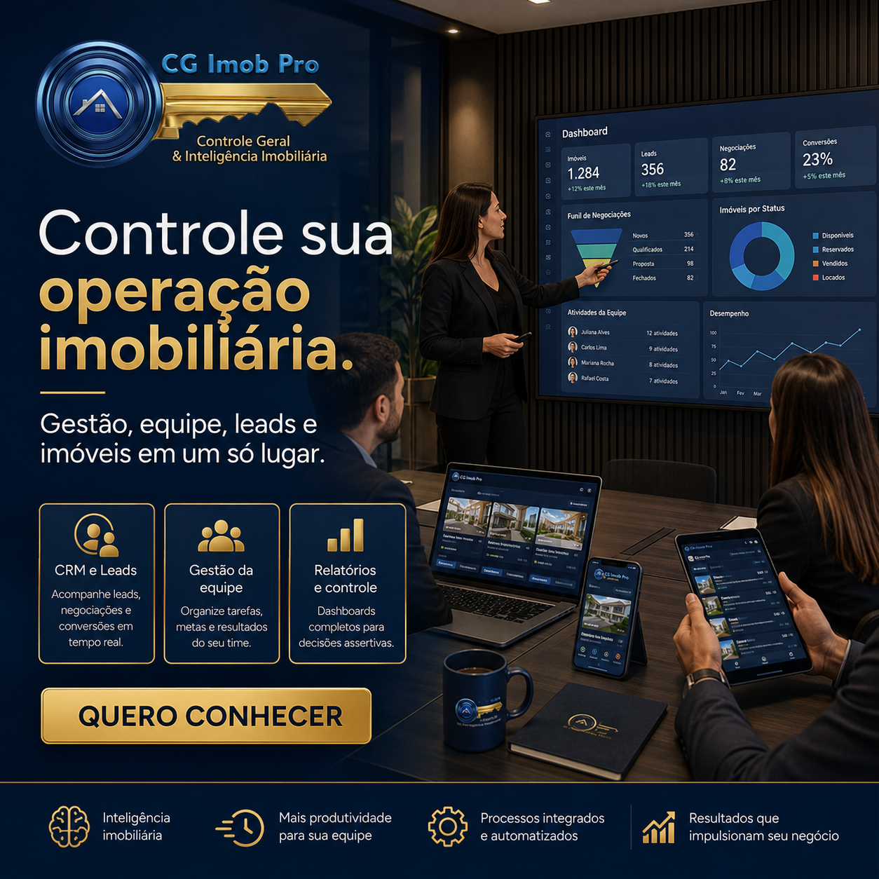 Acompanhamento comercial de oportunidades