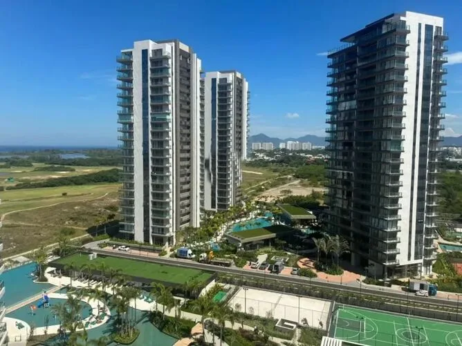 Apartamentos com 4 quartos a venda na Barra da Tijuca, 181m2, Golf Olimpico