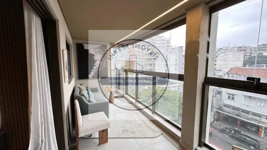 Apartamento com 3 Quartos mobiliado à venda em Botafogo, 96m² - Próximo ao Metro - imagem 3