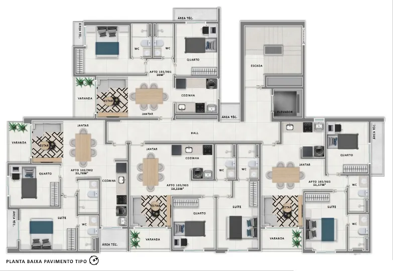 APARTAMENTO SCIPIONE-BANCÁRIOS | JOÃO PESSOA/PB - imagem 5