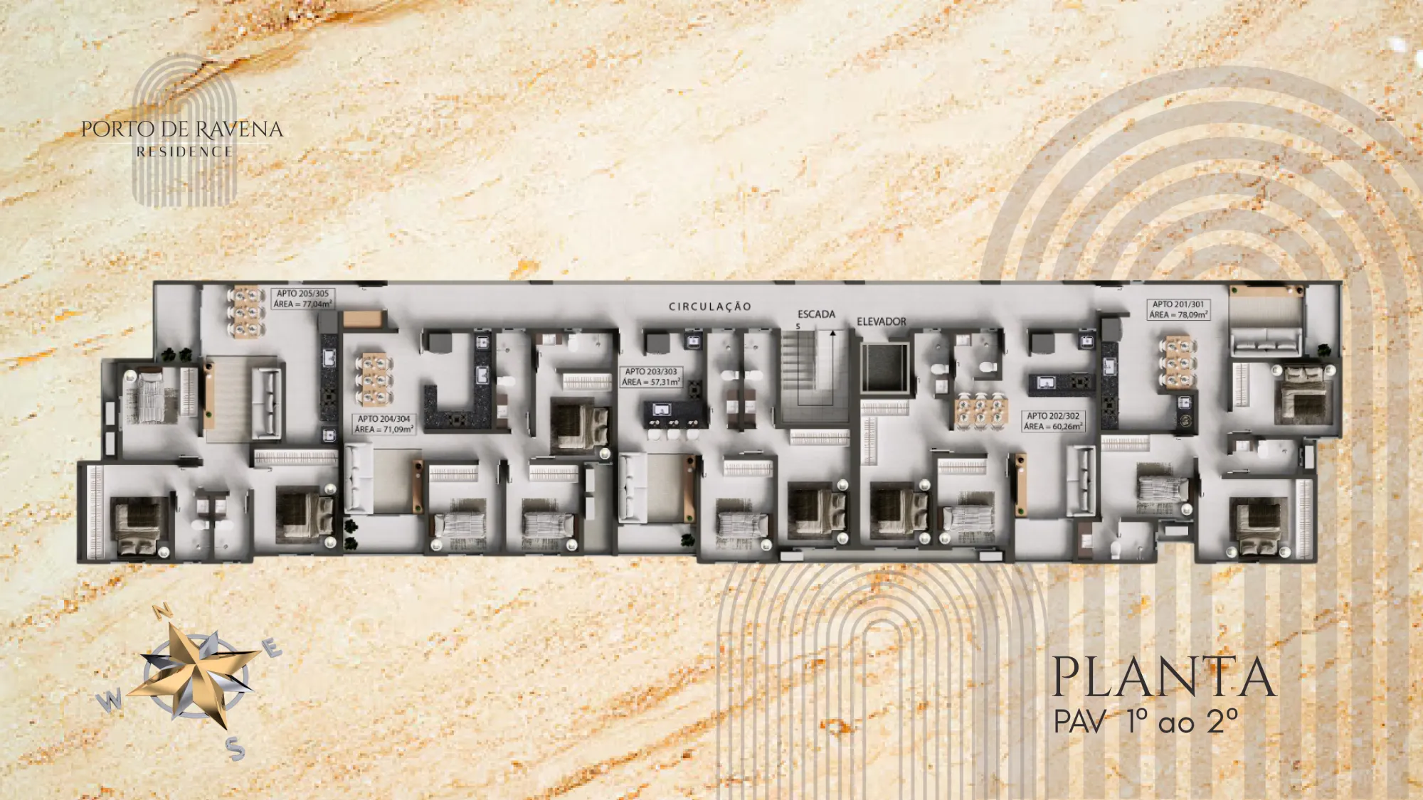 APARTAMENTO PORTO DE RAVENA RESIDENCE – BANCÁRIOS| JOÃO PESSOA-PB - imagem 3