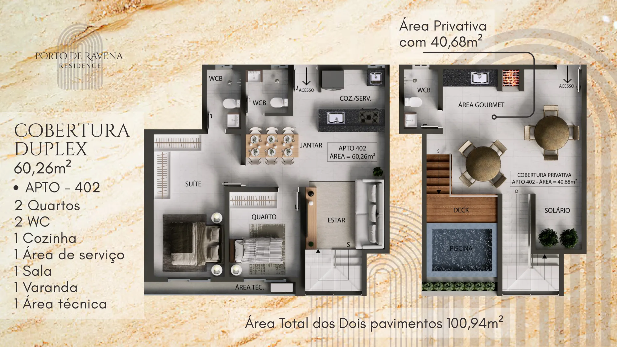 APARTAMENTO PORTO DE RAVENA RESIDENCE – BANCÁRIOS| JOÃO PESSOA-PB - imagem 11