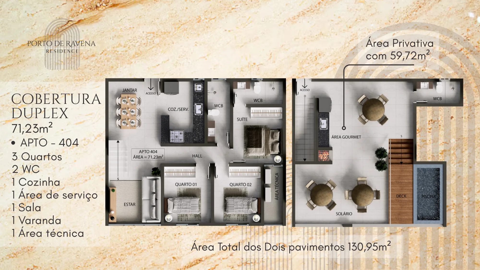 APARTAMENTO PORTO DE RAVENA RESIDENCE – BANCÁRIOS| JOÃO PESSOA-PB - imagem 22
