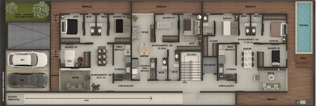 APARTAMENTO RESIDENCIAL RAIMUNDO DUTRA- BANCARIOS- JOÃO PESSOA/PB - imagem 17