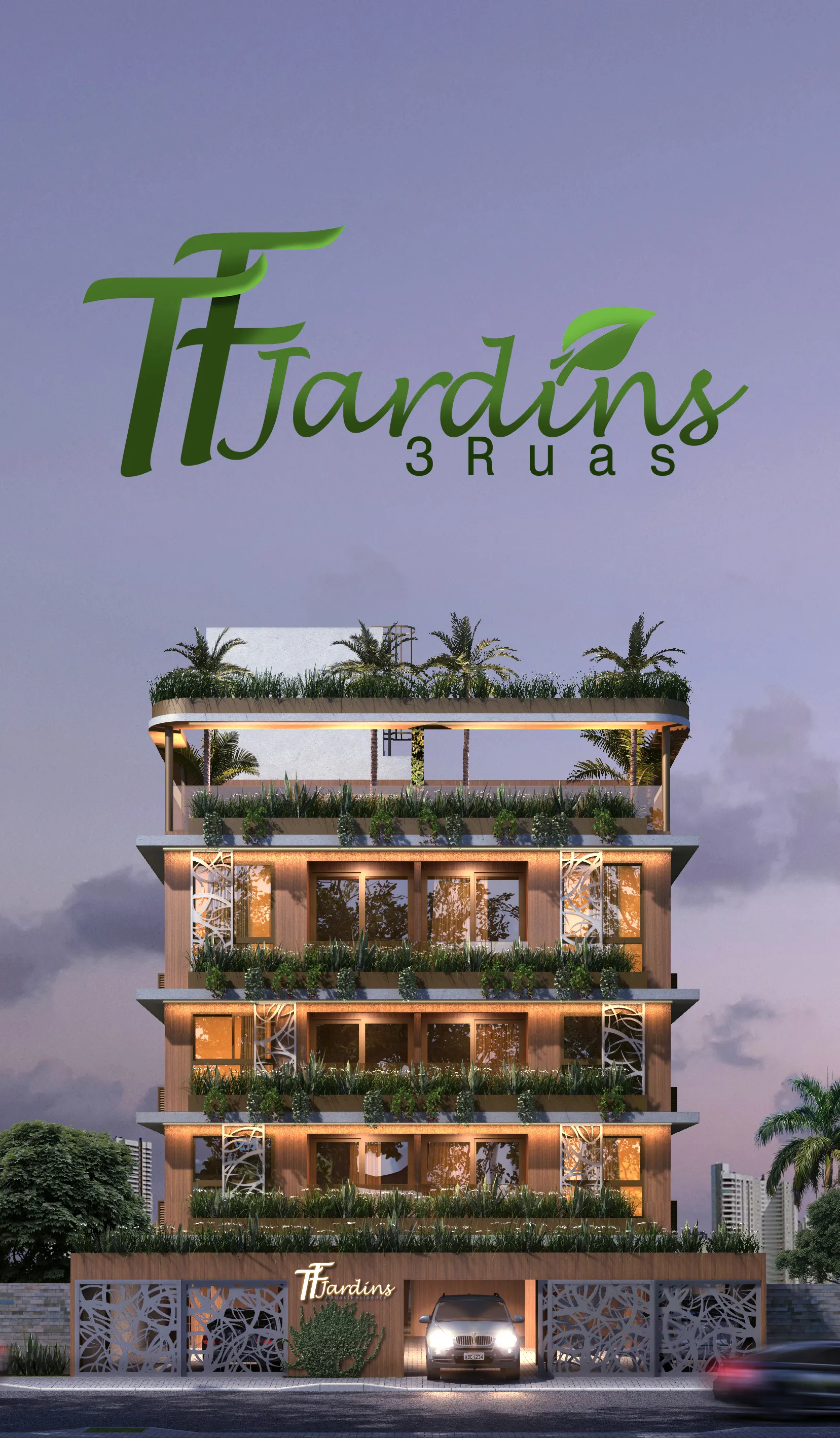 APARTAMENTOS À VENDA NOS BANCÁRIOS – JOÃO PESSOA/PB - TF JARDINS 3 RUAS RESIDENCE - imagem 2