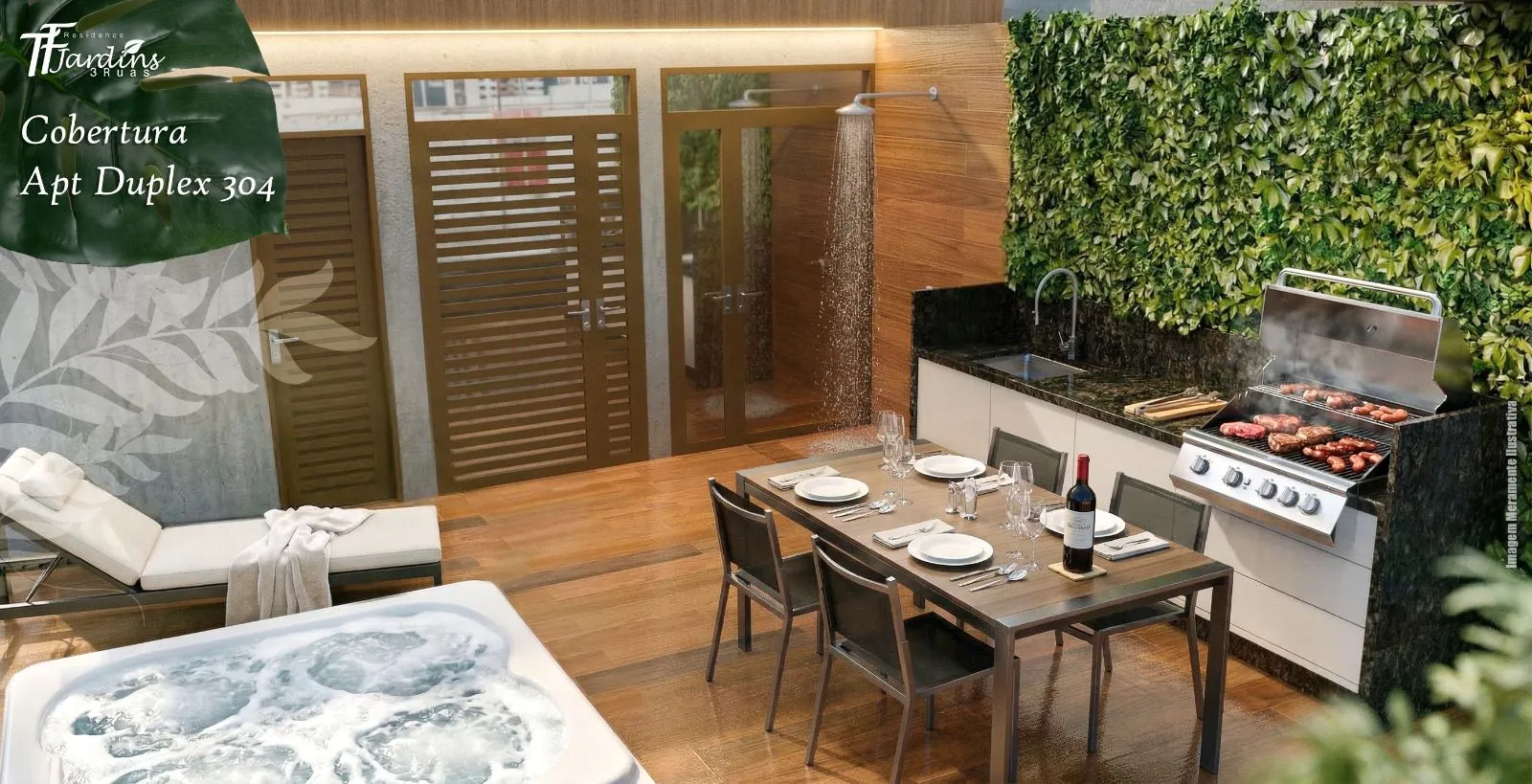 APARTAMENTOS À VENDA NOS BANCÁRIOS – JOÃO PESSOA/PB - TF JARDINS 3 RUAS RESIDENCE - imagem 7