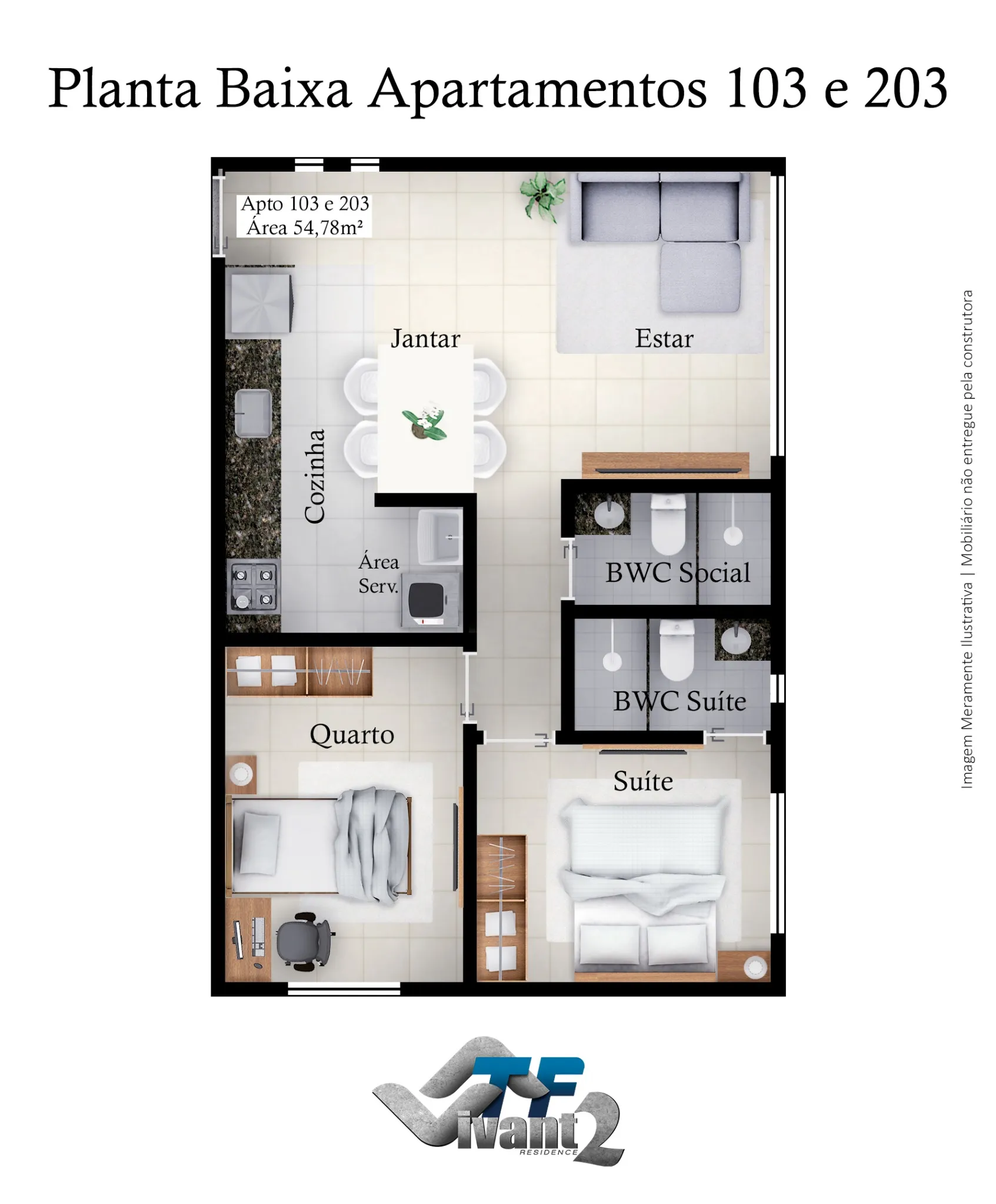VIVANT 2 RESIDENCE – BANCÁRIOS, JOÃO PESSOA/PB - MODERNIDADE, SOFISTICAÇÃO E LOCALIZAÇÃO PRIVILEGIADA! - imagem 19